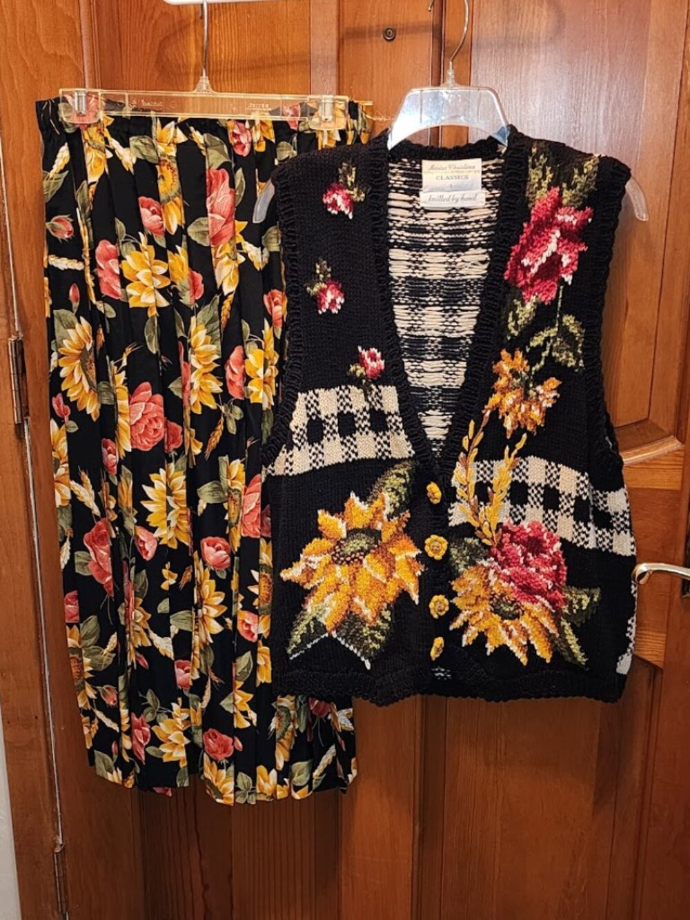 Vintage Marisa Christina Skirt and Matching Vest Size Large